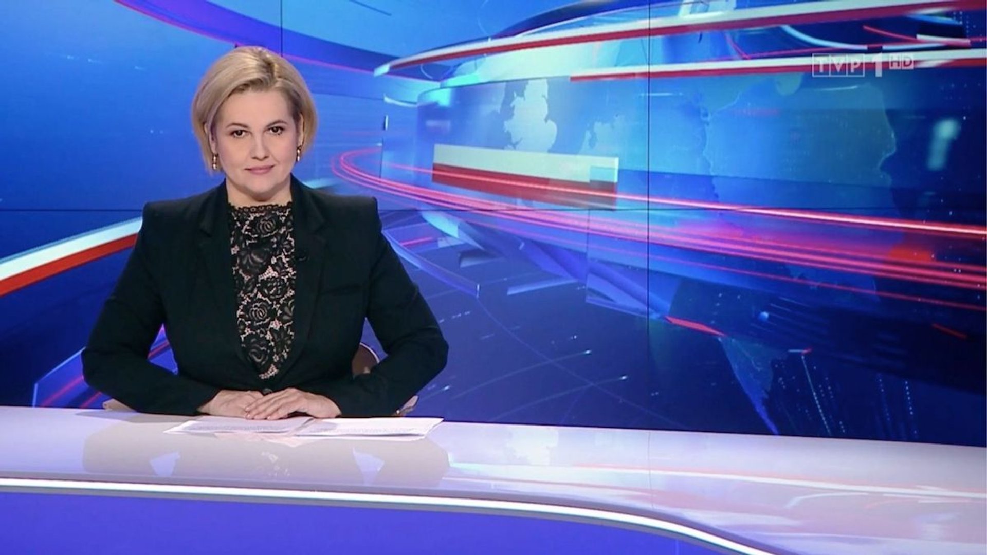 Wiadomości TVP Edyta Lewandowska