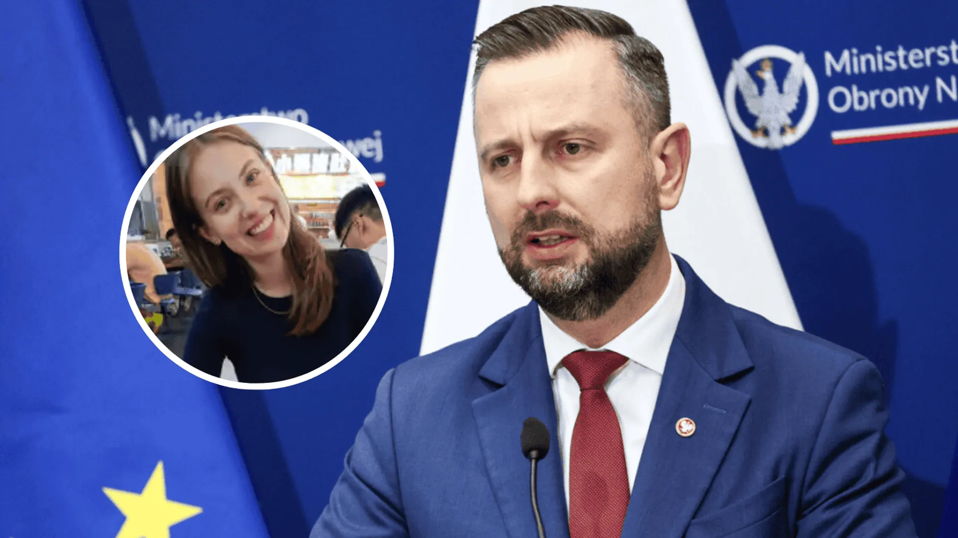 Władysław Kosiniak-Kamysz, Klaudia Uciechowska (w kółku)