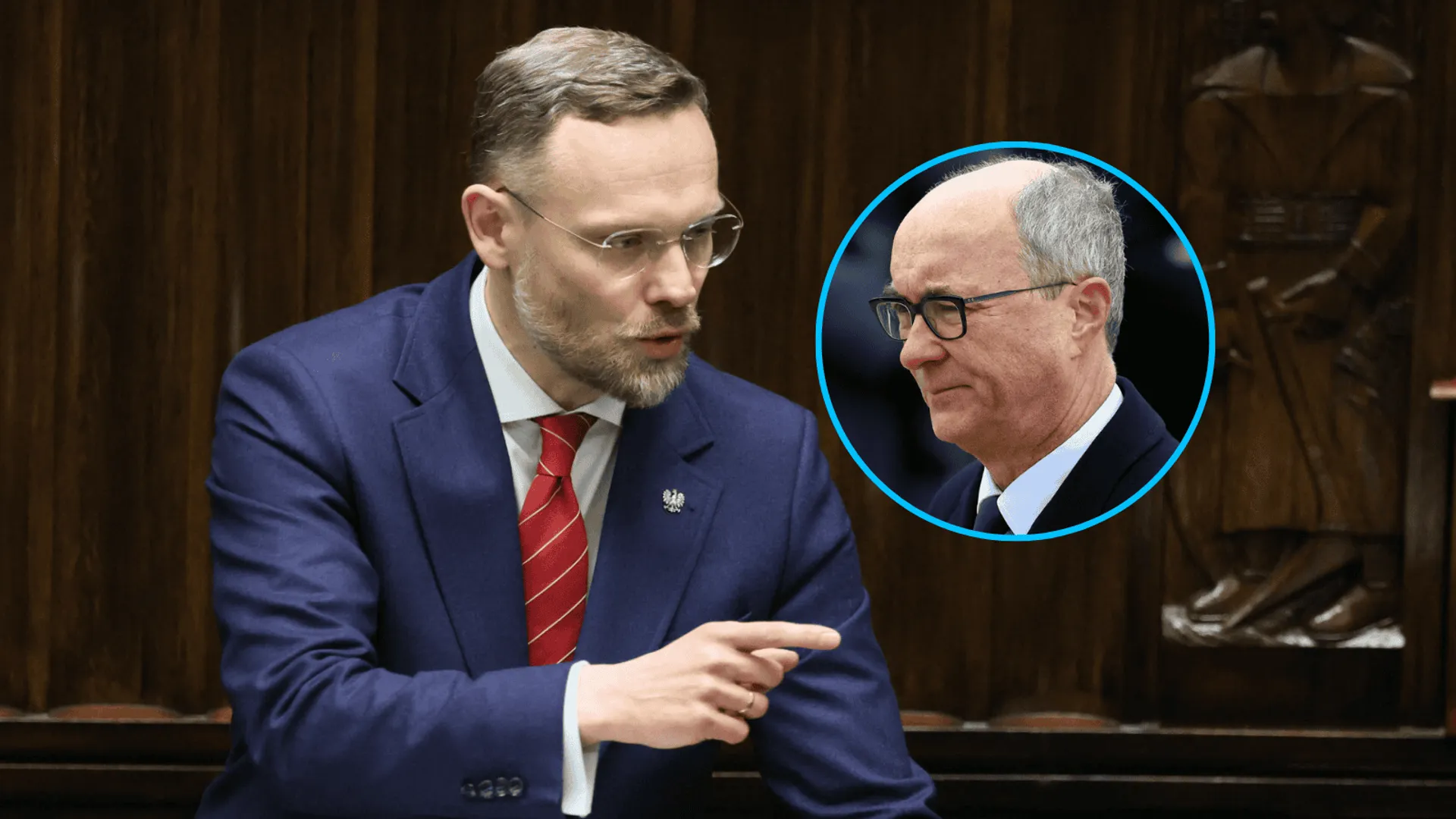 Włodzimierz Czarzasty, Zbigniew Bogucki, fot. Wojciech Olkusnik/East News, Adam Burakowski/East News