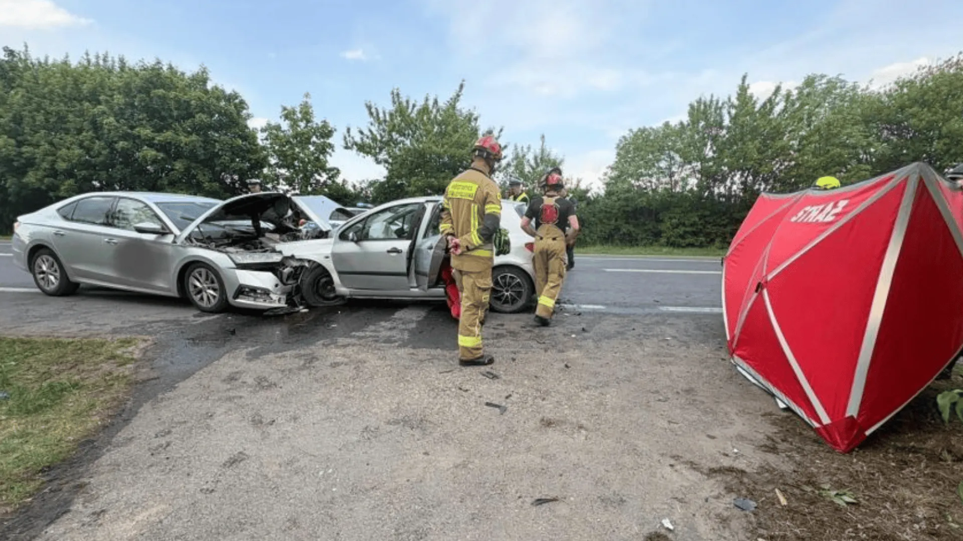 Wypadek w Głogowie