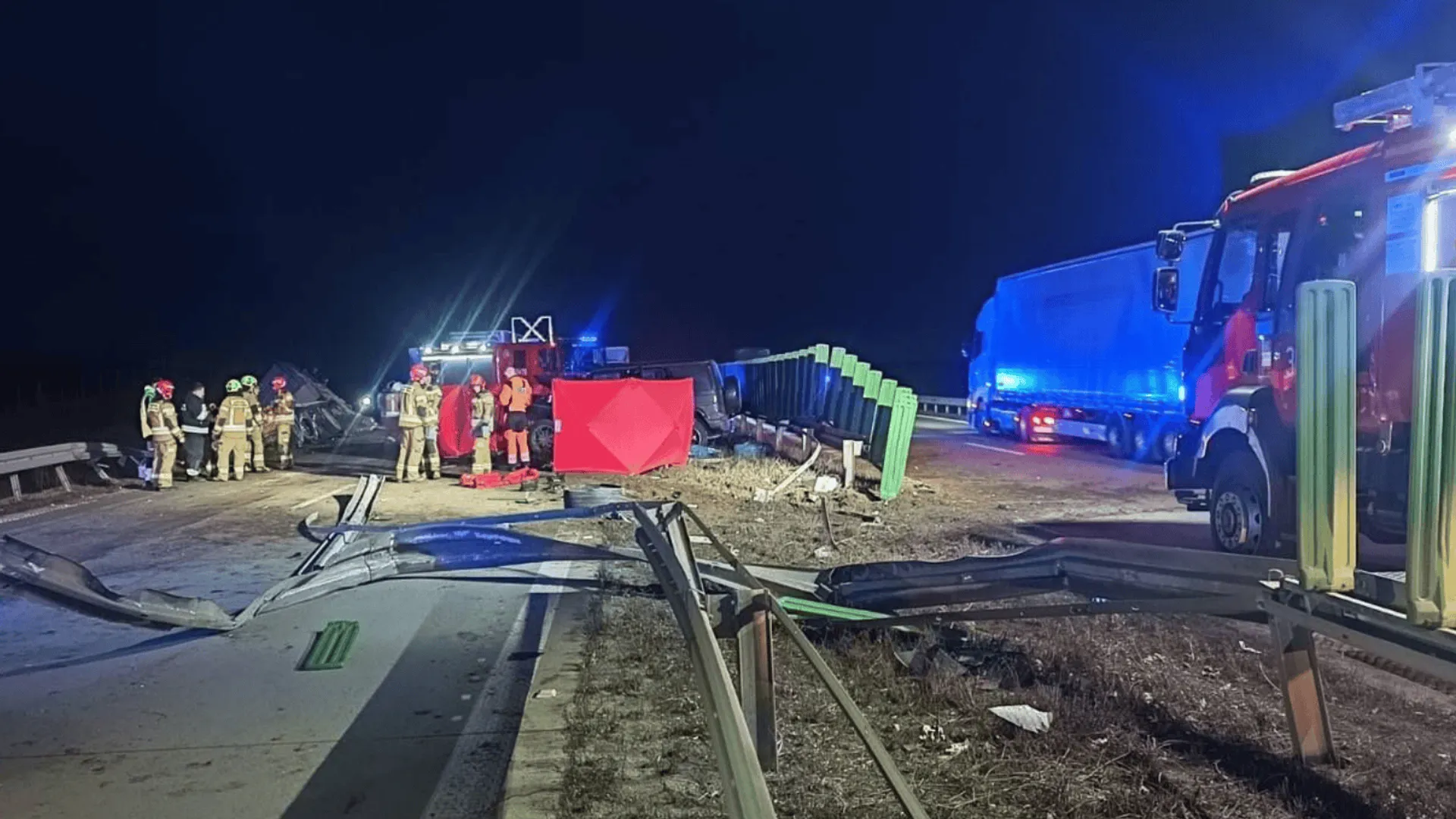 Wypadek, fot. Komenda Miejska Policji w Legnicy/Facebook