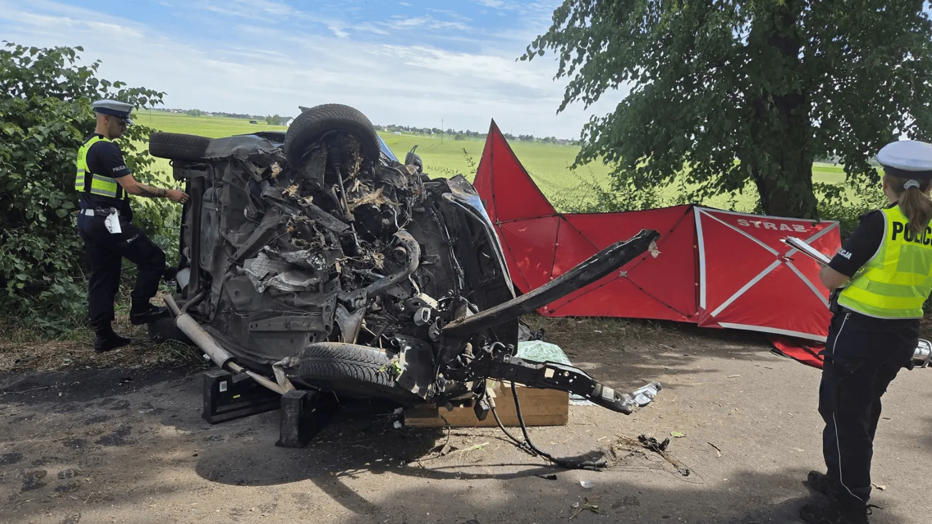 Tragiczny wypadek pod Włocławkiem