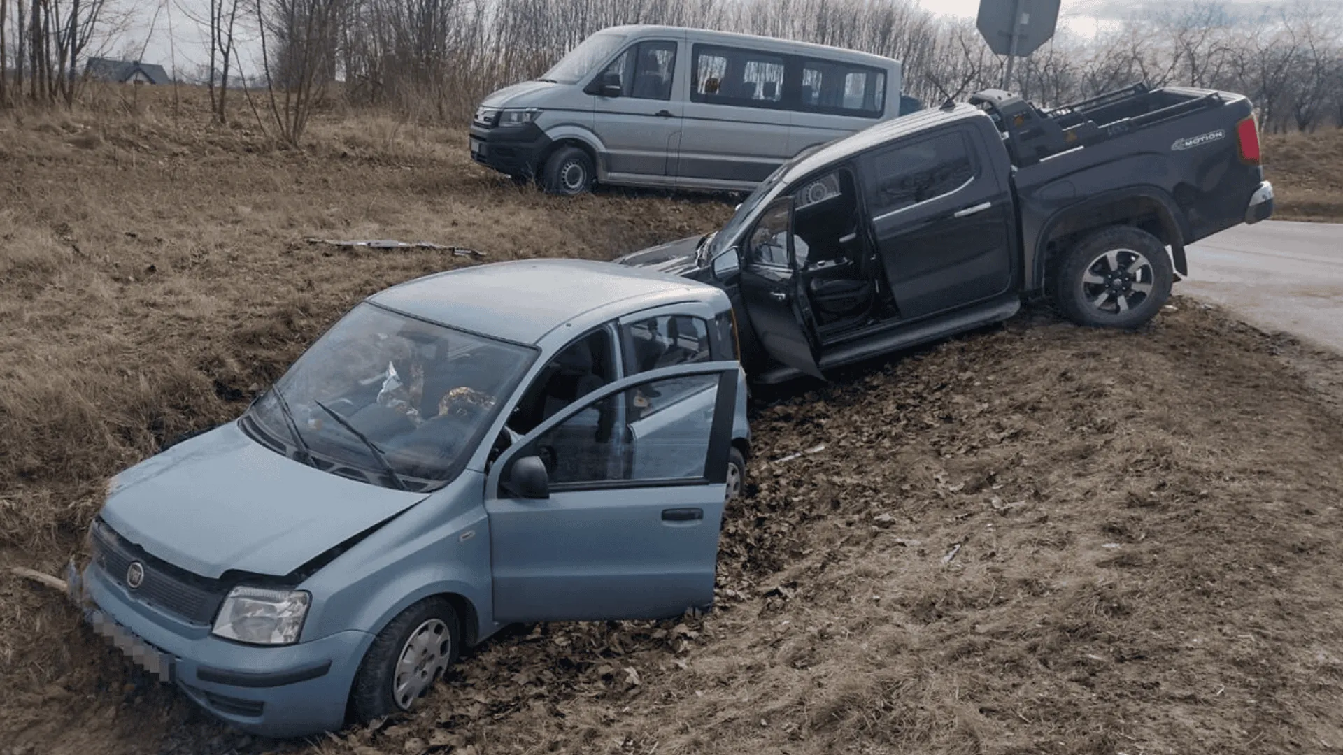 Wypadek, fot. KPP Puławy
