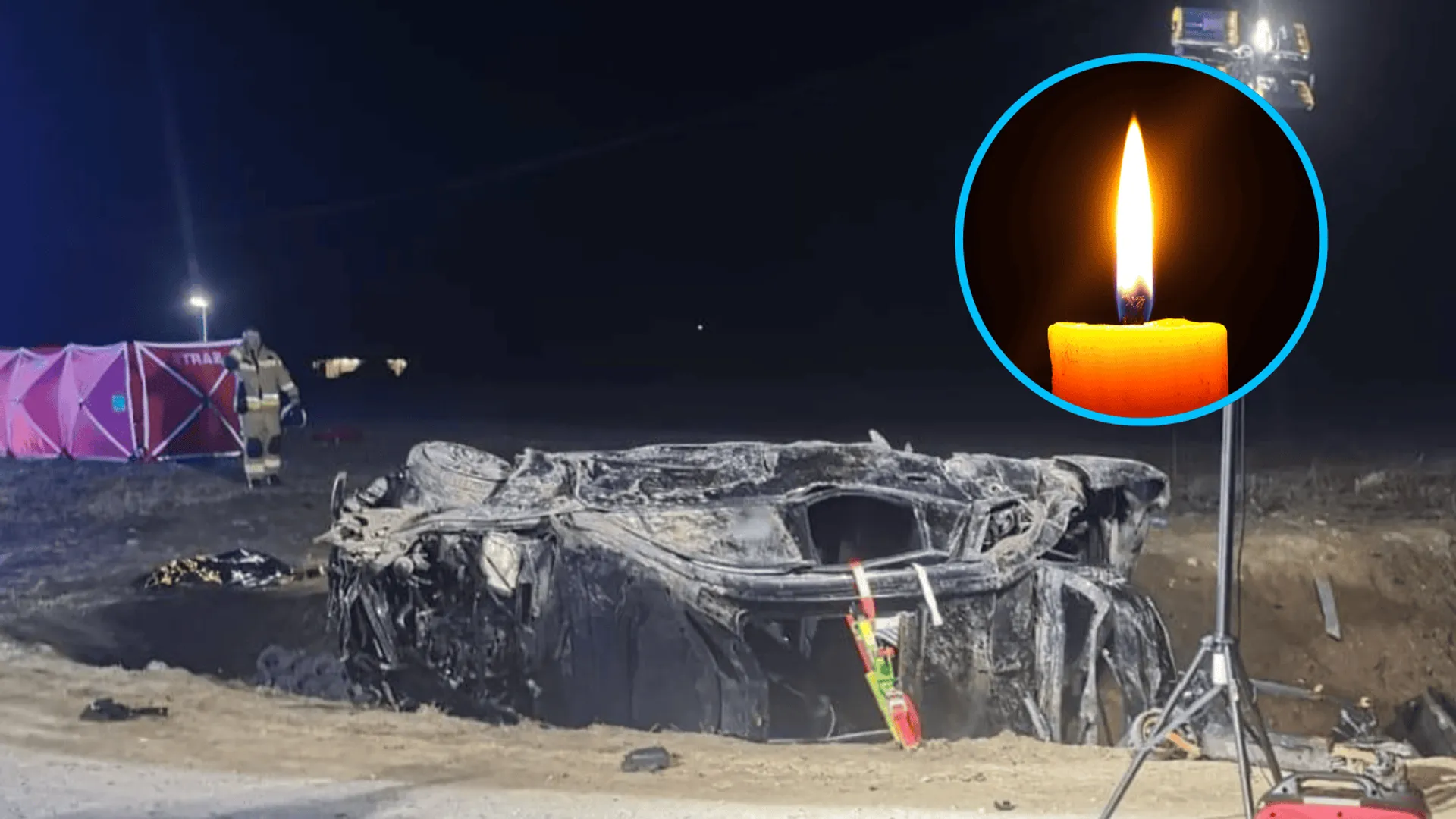 Wypadek, fot. Policja Płock, Canva