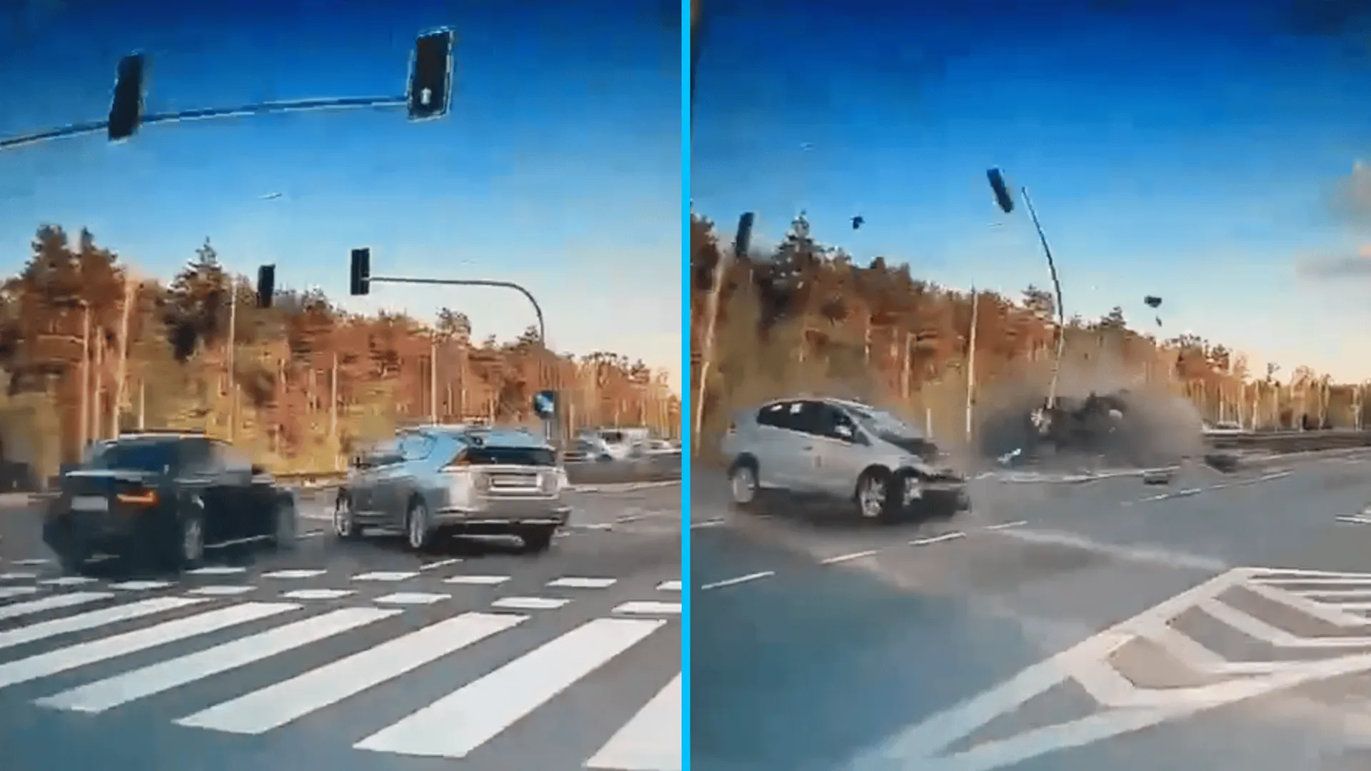 Wypadek w Ząbkach