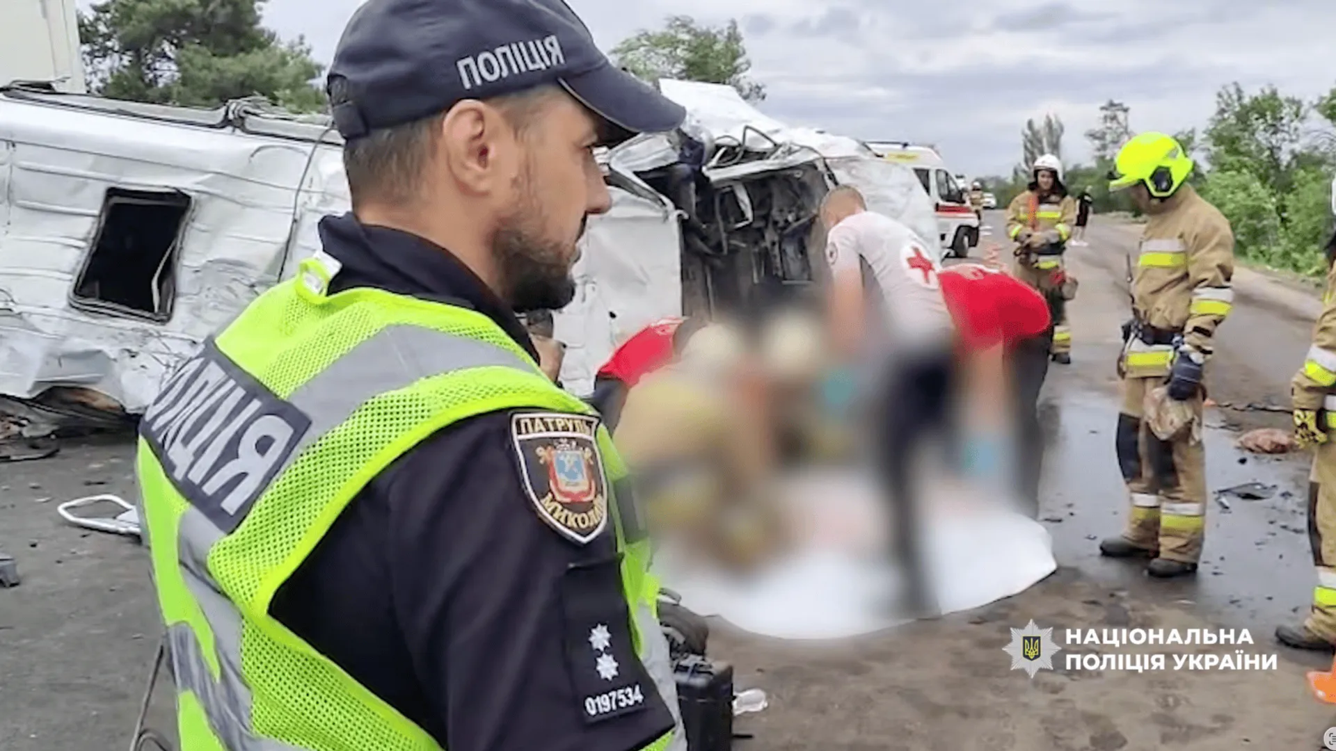 Wypadek w Ukrainie