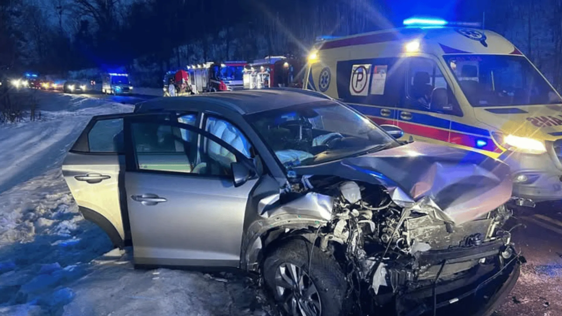 Groźny wypadek na DK16. Dramatyczne sceny na drodze w Kujawsko-Pomorskiem