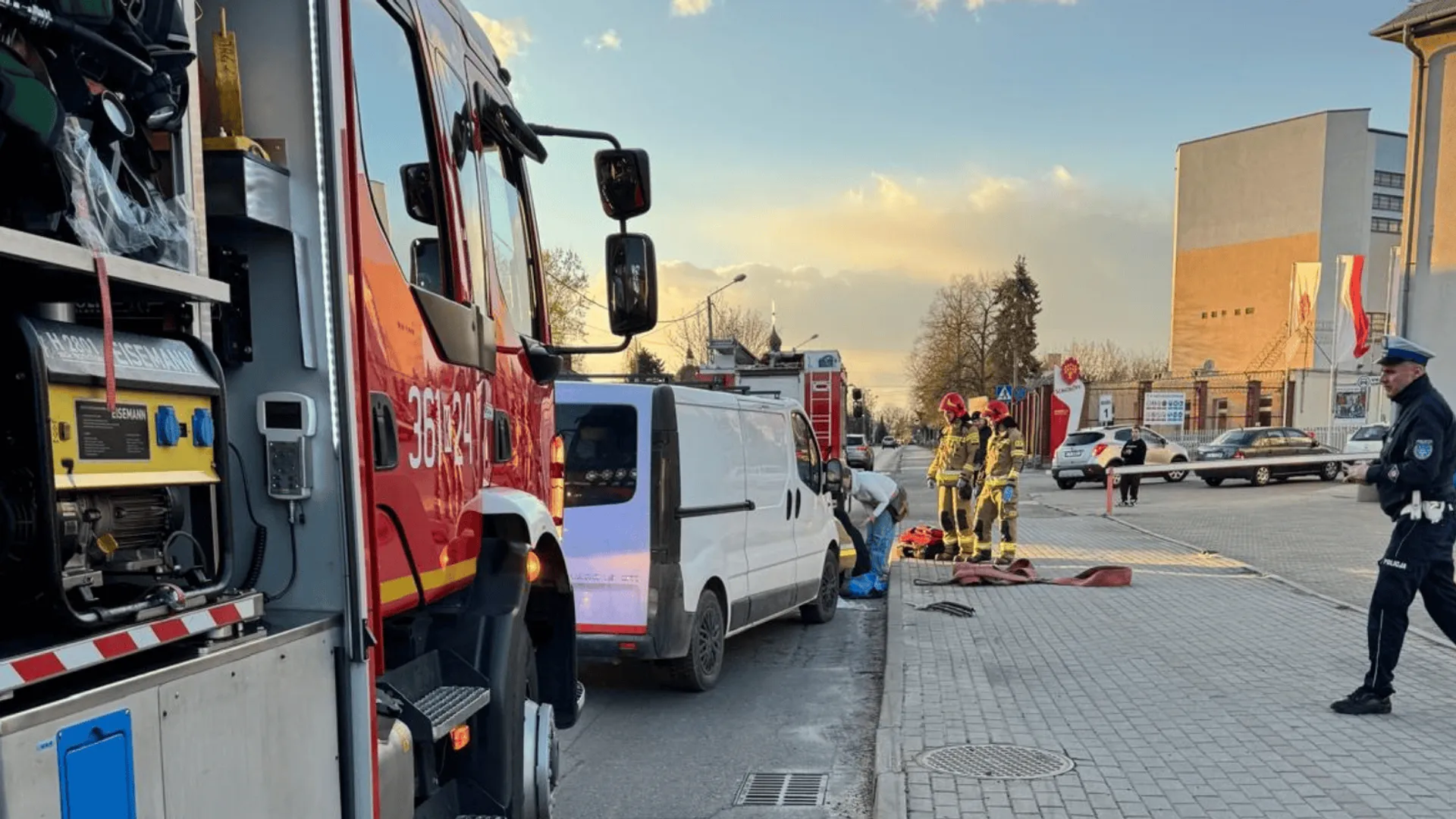 Wypadek, fot. RDN Małopolska/Facebook