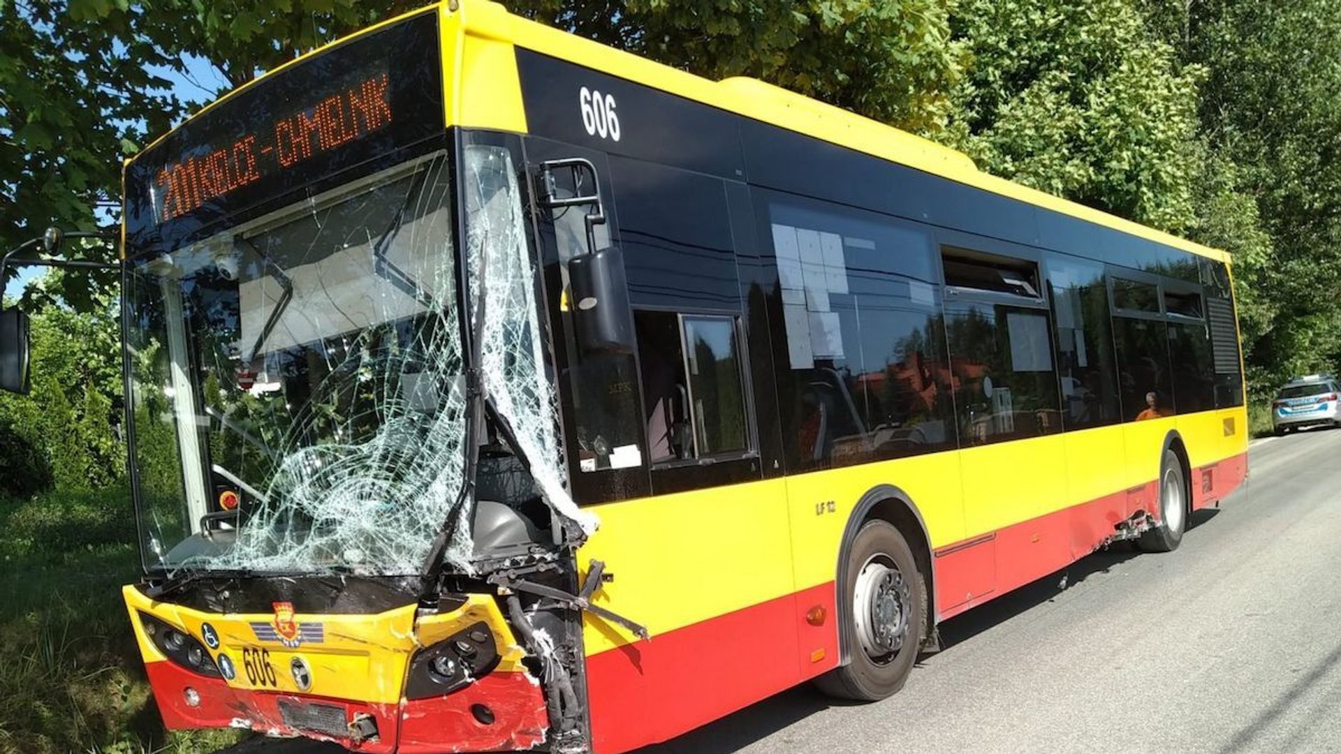 autobus wypadek