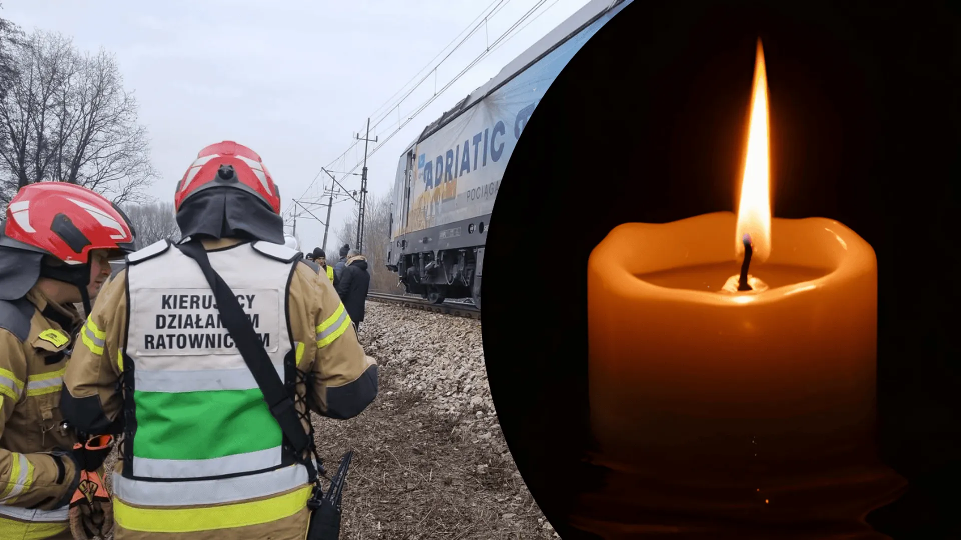 wypadek w Ziębicach, świeczka