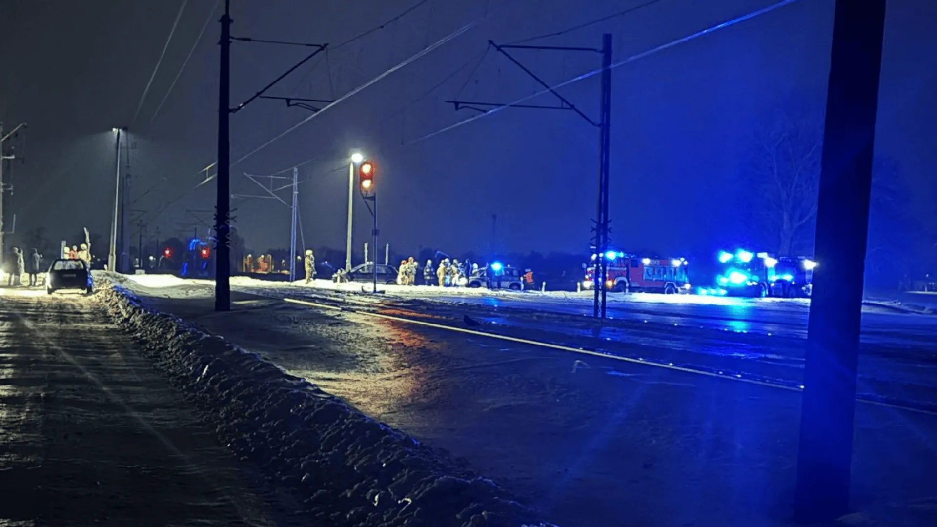 Wypadek, fot. Komenda Powiatowa Policji w Malborku/Facebook