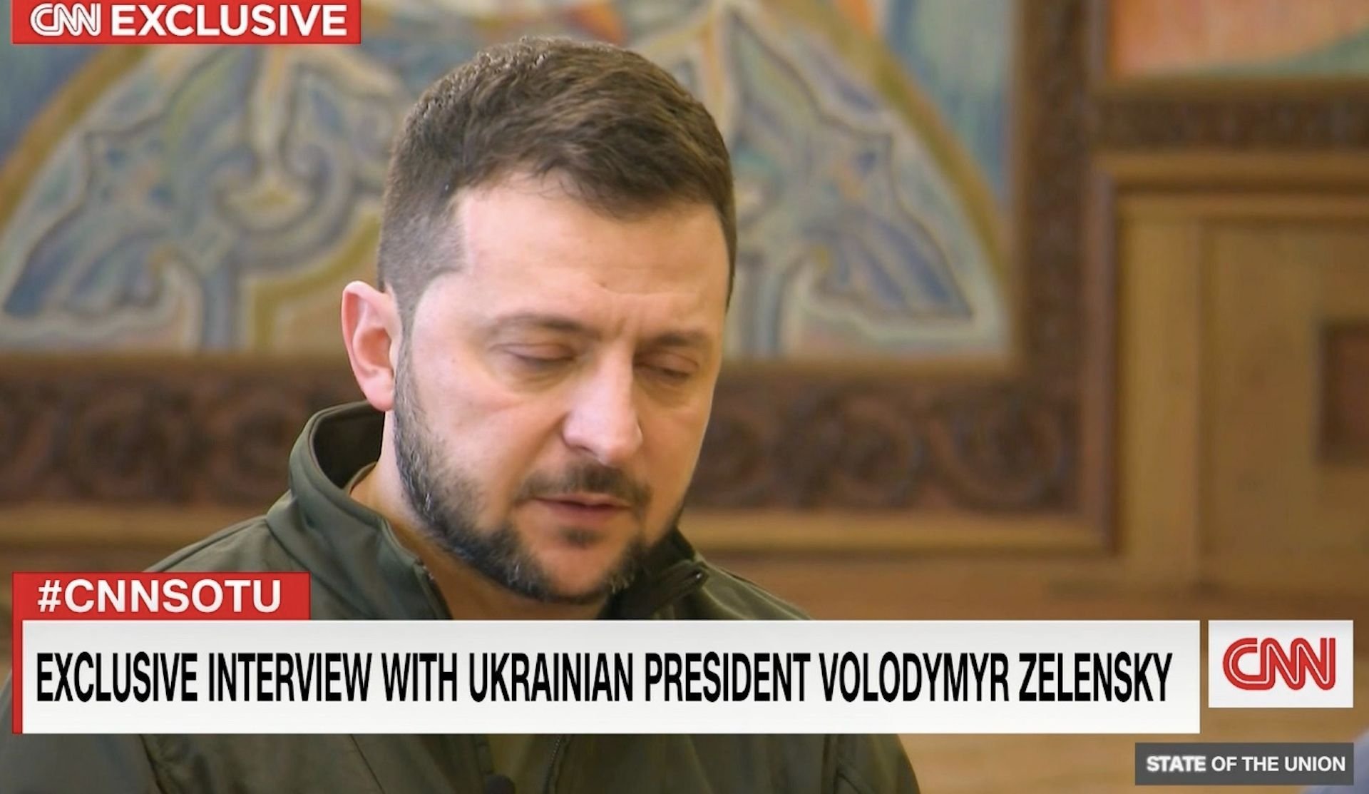 Wołodymyr Zełenski udzielił CNN szczerego wywiadu