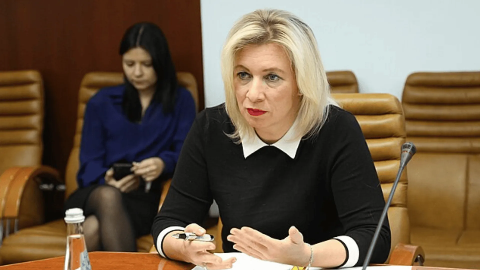 Maria Zacharowa, rzeczniczka rosyjskiego Ministerstwa Spraw Zagranicznych