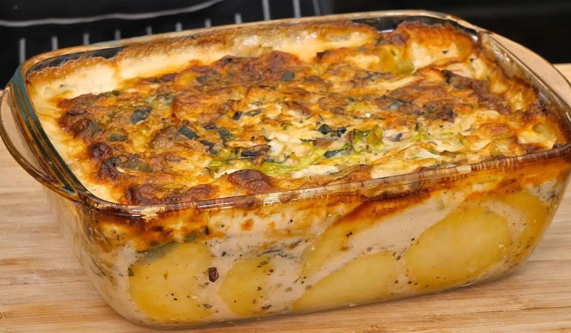 bezmięsna zapiekanka 