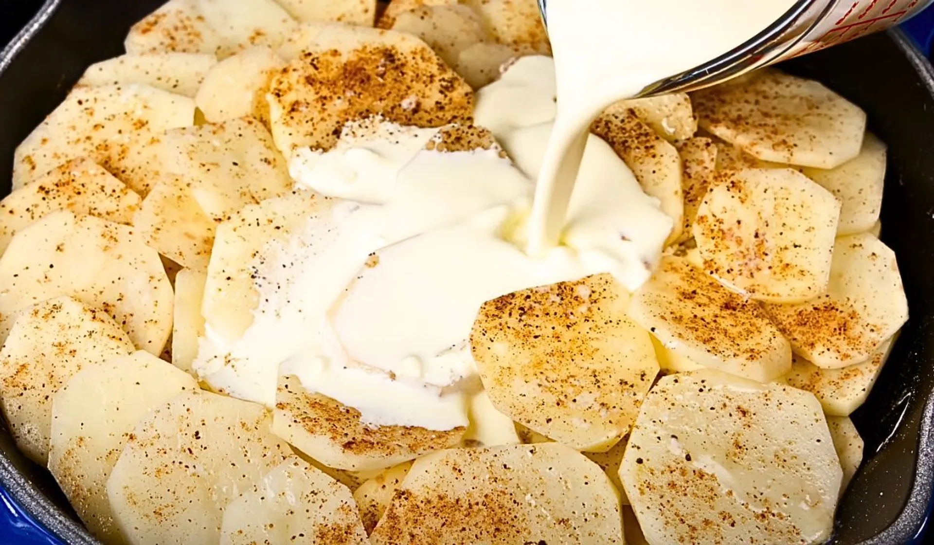 ziemniaki ze śmietaną