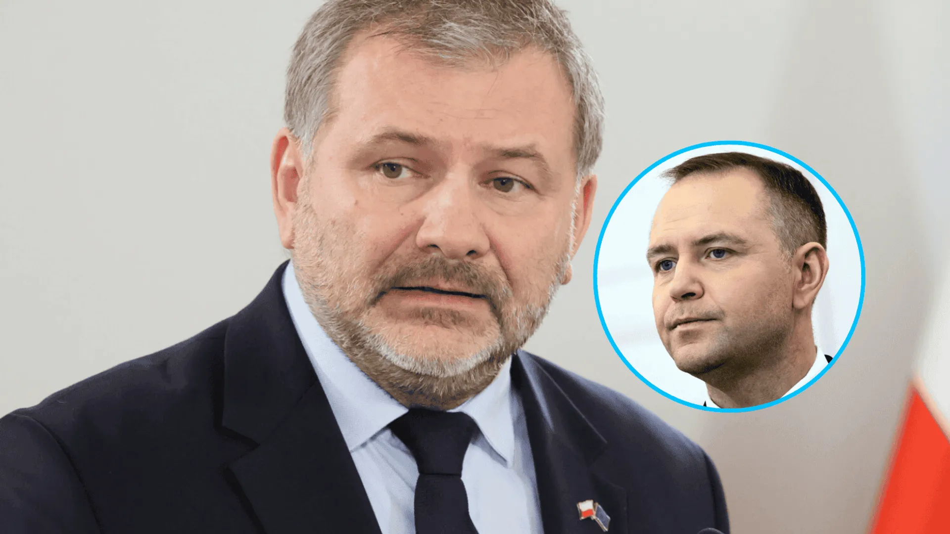 Waldemar Żurek, Karol Nawrocki, fot. Wojciech Olkusnik/East News, Anita Walczewska/East News