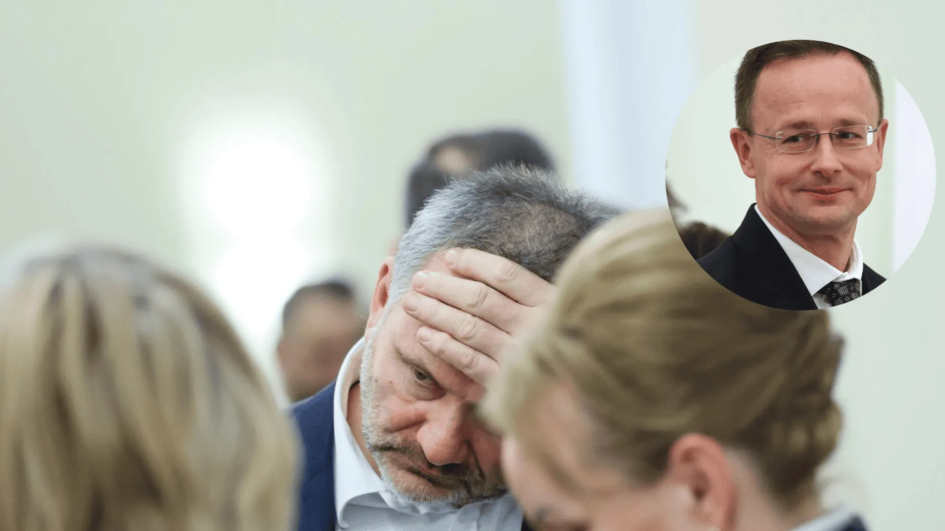 Waldemar Żurek, Peter Szijjarto.