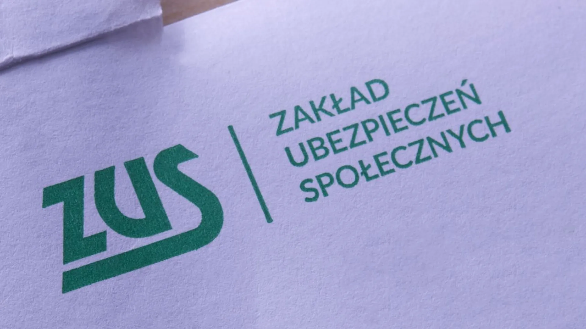 ZUS koperta
