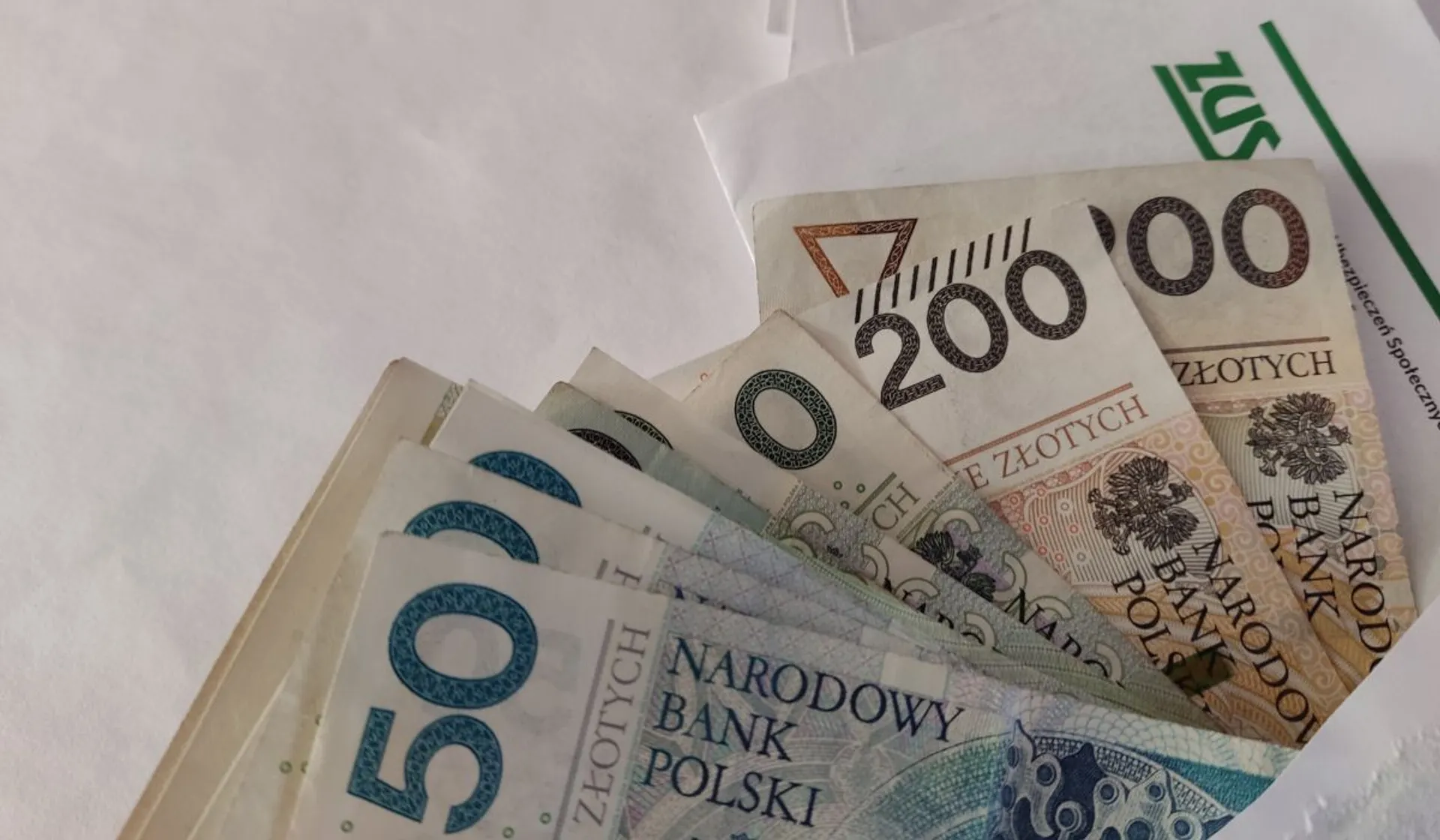 Pieniądze z ZUS, emerytura