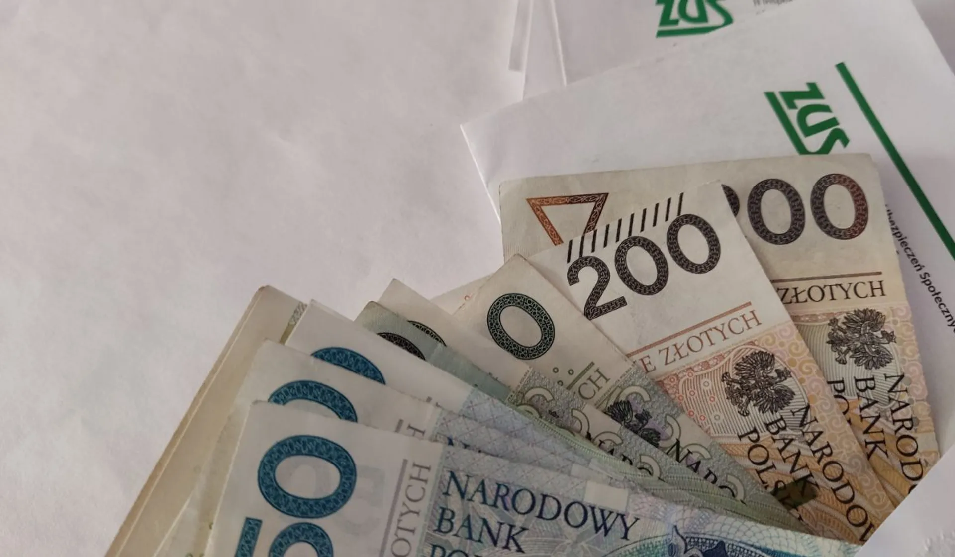 Pieniądze z ZUS