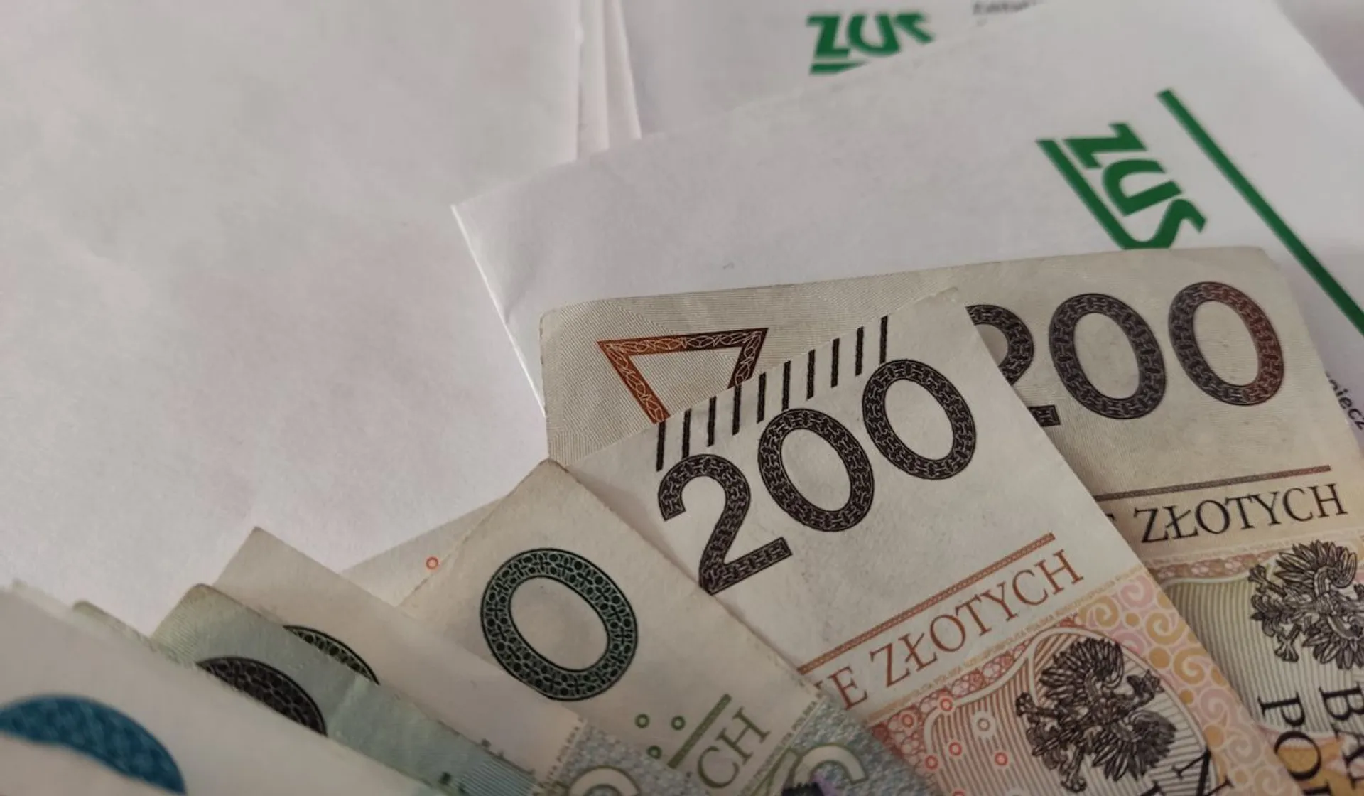 list z ZUS-u, pieniądze