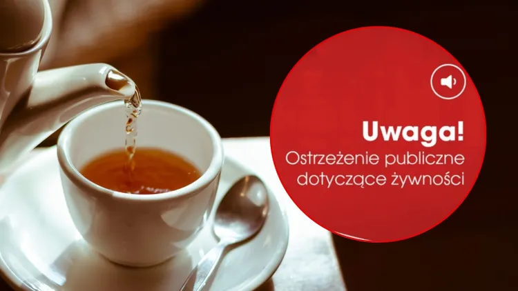 GIS wycofuje herbatę ze sprzedaży. Mogła trafić do każdego domu