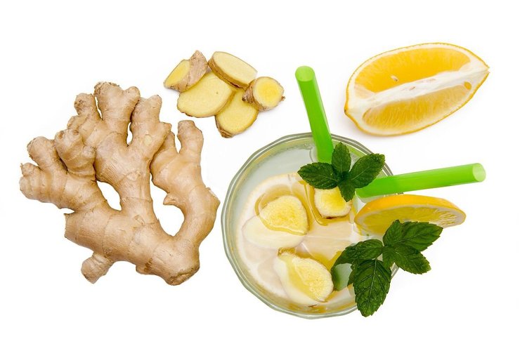 Pobudzająca lemoniada imbirowa z cytrusami