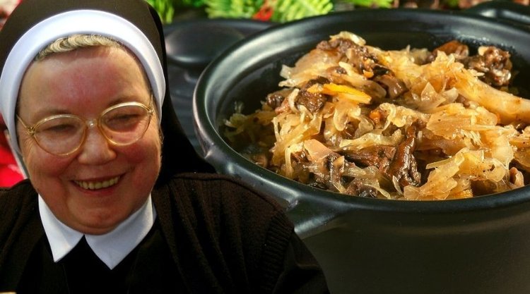Kapusta z grzybami według przepisu siostry Anastazji