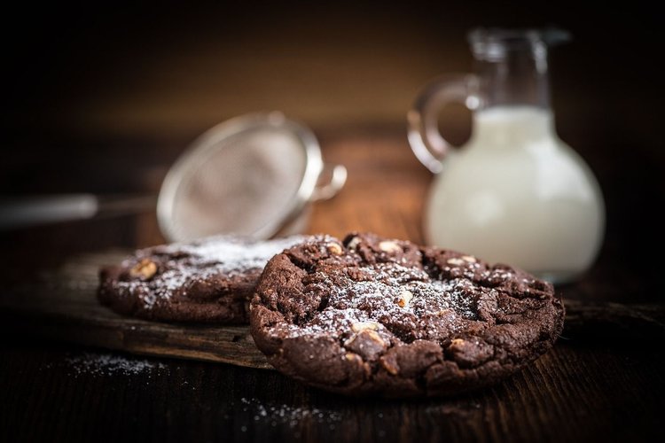 Idealne ciasteczka brownie