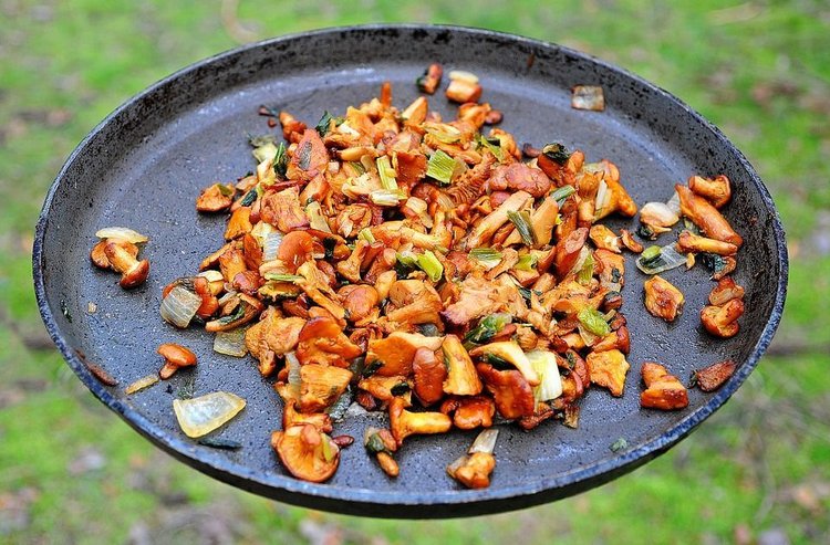 Aromatyczne kaszotto z kurkami i pomidorami