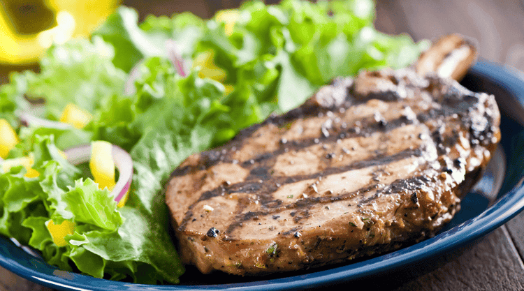 Kotlet schabowy bez panierki 