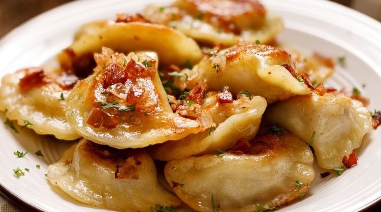 Pierogi z kurkami i koperkiem - wychodzą idealnie za każdym razem