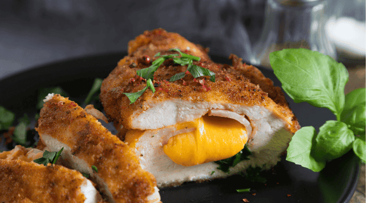  Kotlet cordon bleu z serem 