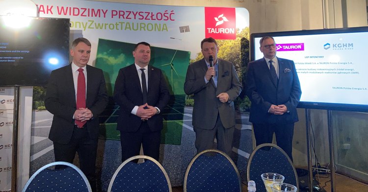 KGHM i Tauron podpisały list intencyjny. W Polsce będzie energia atomowa 