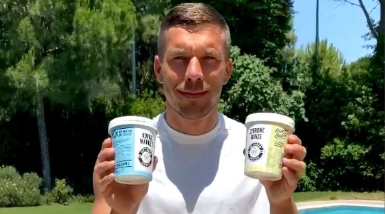 Lody Lukasa Podolskiego już w Lidlu