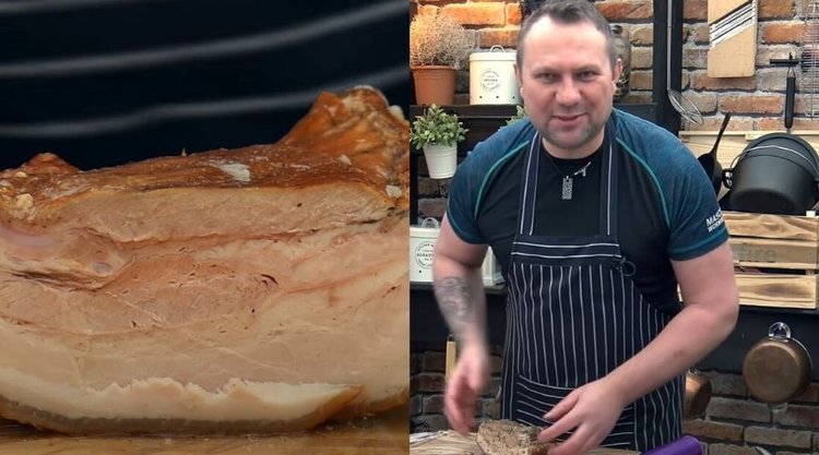 Przepyszny gotowany boczek od Tomasza Strzelczyka