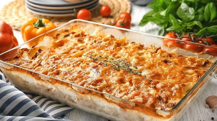 Zapiekanka ziemniaczana z niespodzianką