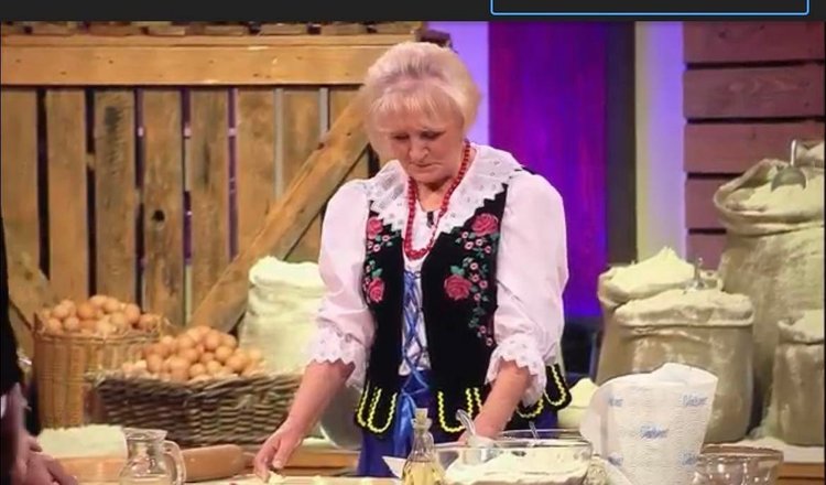 Babcia Janina pokazała jak zrobić makaron. Michel Moran był pod wrażeniem jej domowej receptury