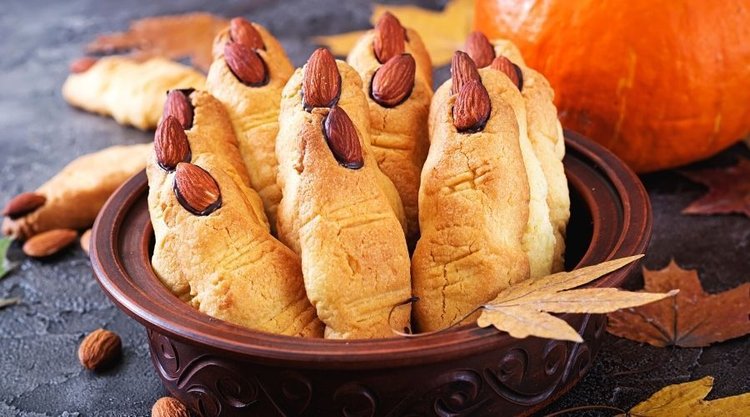 Palce wiedźmy - idealna przekąska na Halloween
