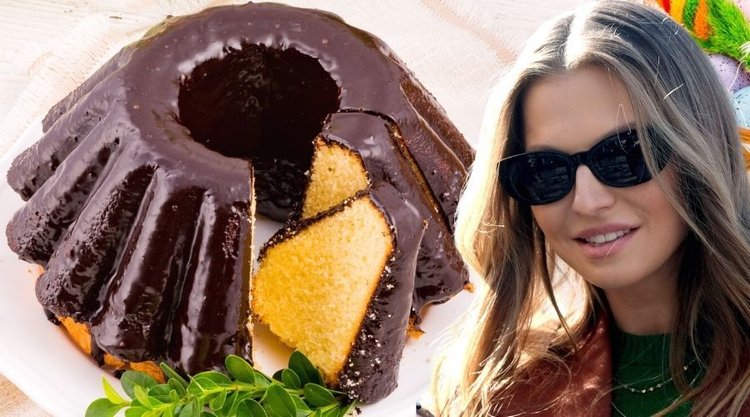 Puszysta babka wielkanocna Ani Lewandowskiej. Prosta i zdrowa