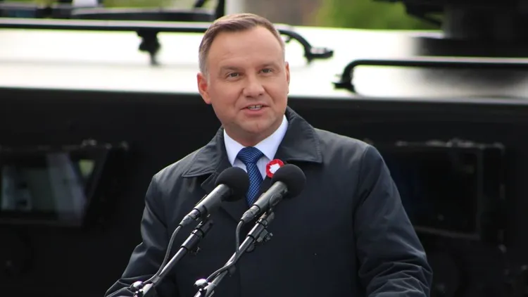 Andrzej Duda o obietnicach Karola Nawrockiego: "konstytucyjnie prezydent niewiele może"