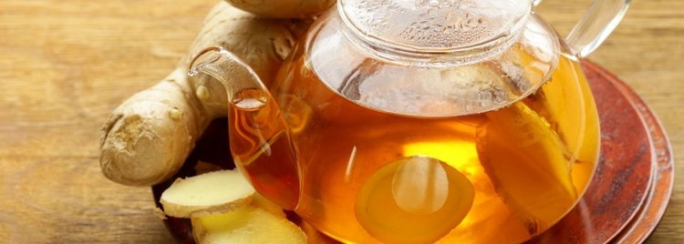 Przepis na domową herbatę imbirową