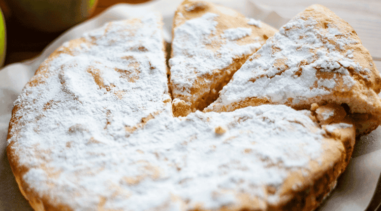 Ciasto ucierane z jabłkami według siostry Anastazji 