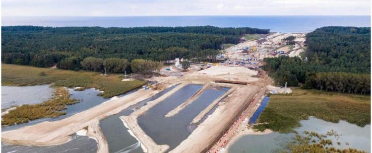 Port na Mierzei Wiślanej przyjął pierwszy statek. Niedługo mają być kolejne