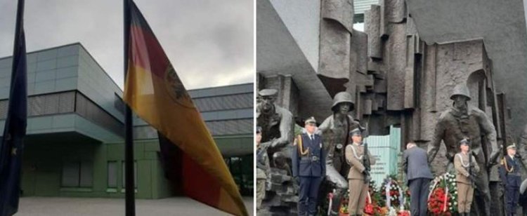 76. rocznica wybuchu Powstania Warszawskiego. Ambasada Niemiec zdecydowała się na symboliczny gest na znak głębokiego bólu i wstydu