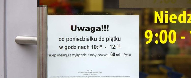 Godziny dla seniorów nie są na żarty. Kara, jaką można zapłacić za ich nie przestrzeganie zwala z nóg