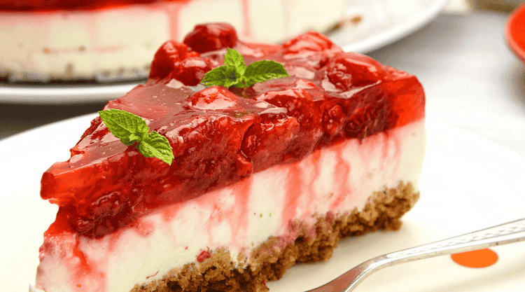 Ciasto z malinami i mascarpone - prosty przepis 