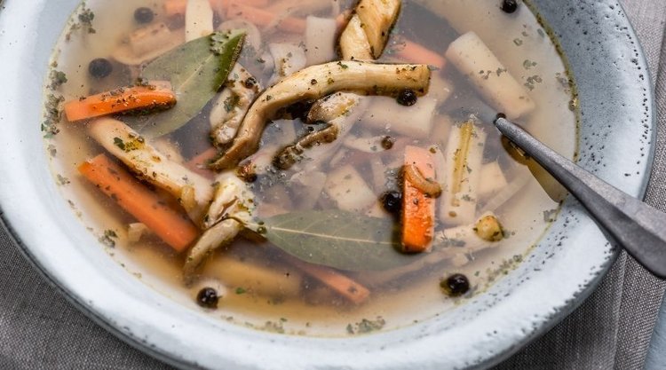 Delikatne, bezmięsne flaczki z boczniakow