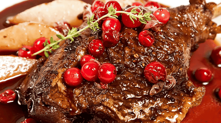 Gęś pieczona przepis Okrasy