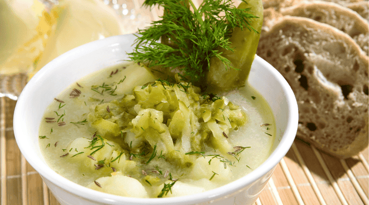  Zupa ogórkowa - przepis babci